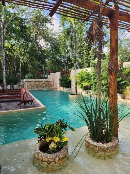 Apartment With Private Pool Tulum Chemuyil Εξωτερικό φωτογραφία