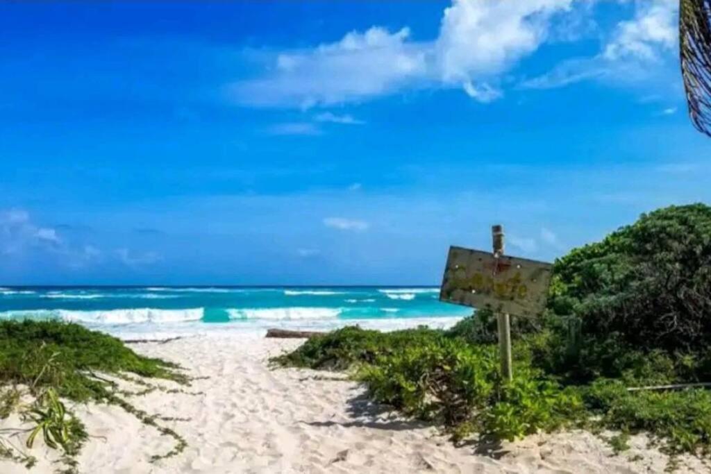 Apartment With Private Pool Tulum Chemuyil Εξωτερικό φωτογραφία
