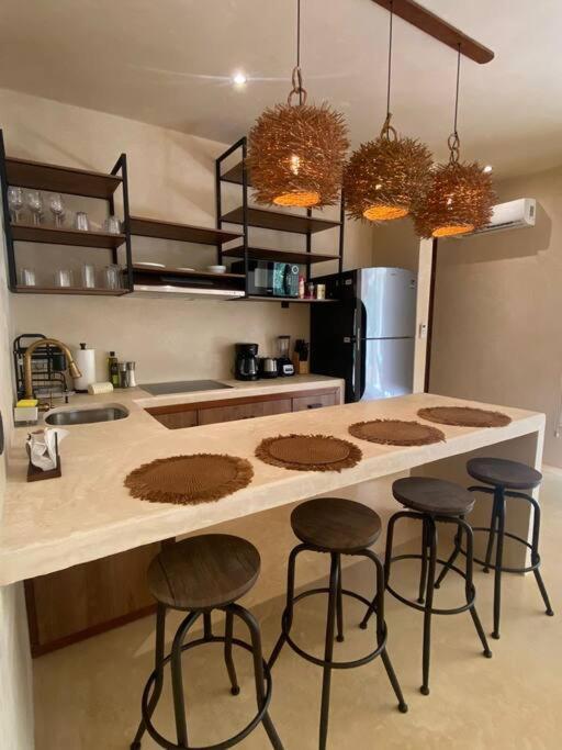 Apartment With Private Pool Tulum Chemuyil Εξωτερικό φωτογραφία